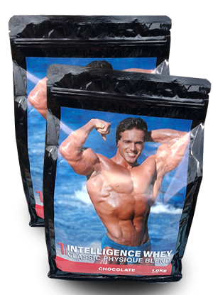 2x Intelligence Whey 1Kg Bags (Chocolate)